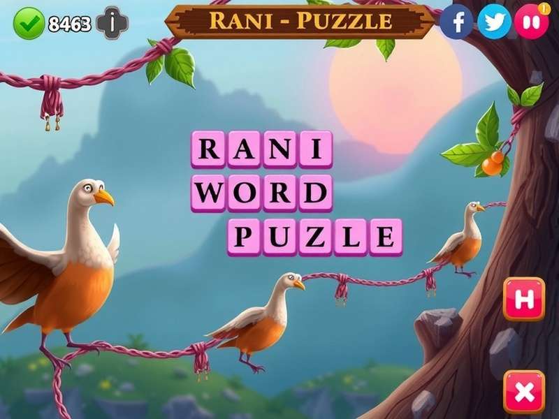 Rani Word Puzzle Gameplay
